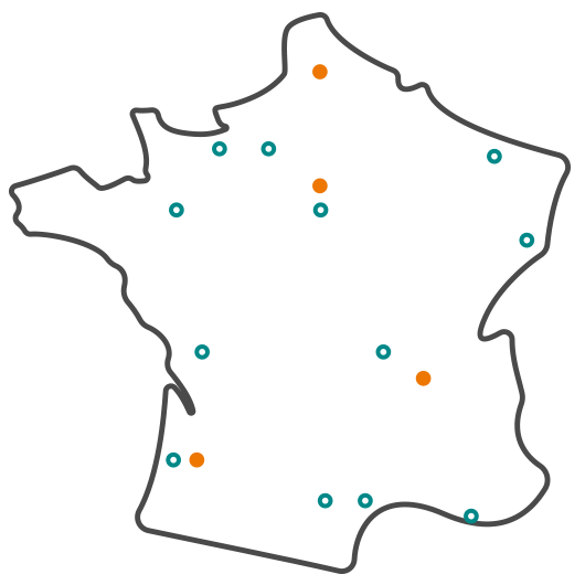 carte des agences